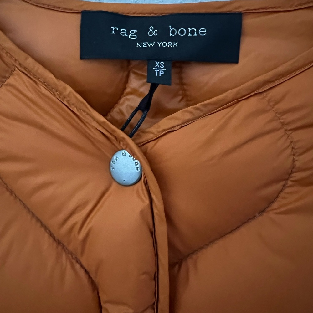 rag & bone Rudy Quilted Belted Jacket Women’s Size XS New - Picture 3 of 7